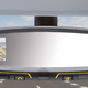 Illustration for article titled Rear-View Mirror GPS Eliminates Gadget Clutter